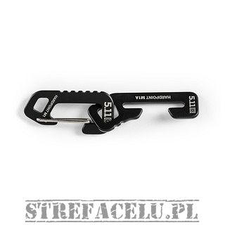 Carabiner, Manufacturer : 5.11, Model : Hardpoint M1 + MD, Color : Black