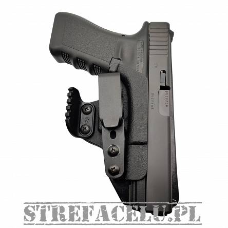 IWB Hybrid/Leather Holster Trigger Guard, Compatibility : Glock 17/19/45/26 OR, Manufacturer : Concealment Express, Material : Kydex, For Persons : Right Handed, Color : Black