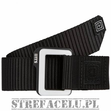 Men's tactical belt 5.11 TRAVERSE DOUBLE BUCKLE  color: BLACK