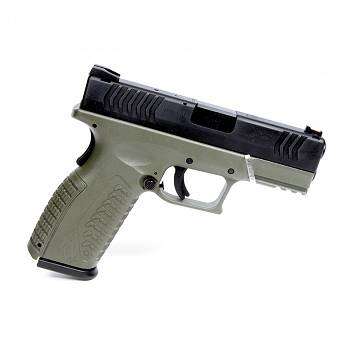 Pistol XDM 3,8`` Black-Green // 9 PARA