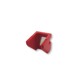 Magnetic magazine holder - MAGHOLDER - Red