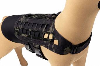 Dog Harness, Manufacturer : Raptor Tactical (USA), Model : K9 Zephyr MK2 Dog Harness, Color : Multicam
