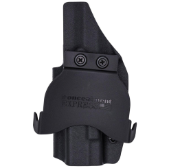 OWB Holster, Compatibility : H&K VP9/SFP9, Manufacturer : Concealment Express, Material : Kydex, For Persons : Right Handed, Color : Black