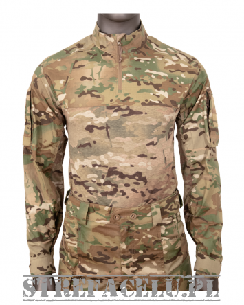 Men's Shirt, Manufacturer : 5.11, Model : Hot Weather Combat Shirt, Color : Multicam