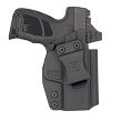 Left inside holster for H&K CC9 pistol, LH IWB kydex, color: black