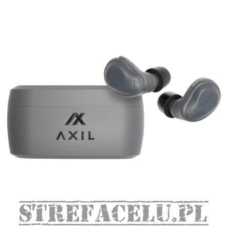 Active Ear Buds, Model : XCOR, Manufacturer : AXIL, Color : Grey, Size : Universal