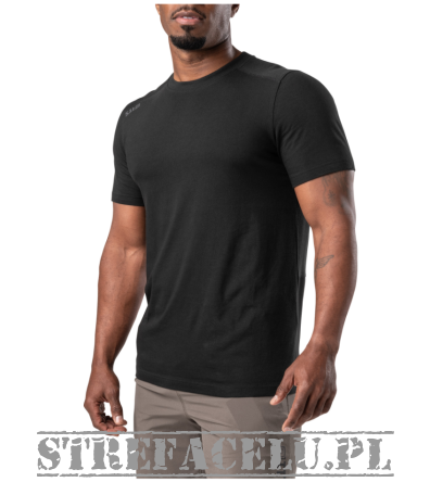 Men's T-Shirt, Manufacturer : 5.11, Model : PT-R Charge Short Sleeve Top 2.0, Color : Black