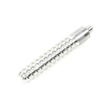 Adapter końcówka wyciora typu jag 9mm jag aluminiowy 9mm do flaneli - strzelba - SC-93C