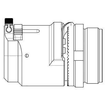 Montaż B&T Print-X HUB Adapter QDN Nato .223Rem/.308Win