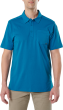 Men's Polo, Manufacturer : 5.11, Model : Axis Short Sleeve Polo, Color : Lake