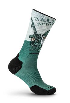 5.11 SOCK AND AWE PNPL GRND 2 socks, Color : Green