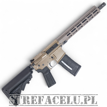 Karabinek AR-15 IWI ZION Z-15 FDE lufa 12.5 inch, kal. 5,56x45mm / .223REM