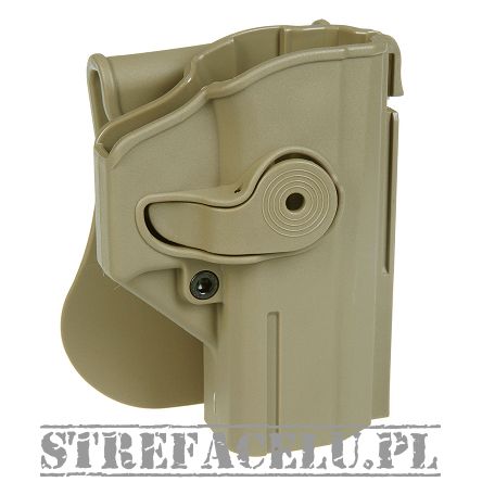 Roto Paddle Holster By IMI Defense For : CZ P-07 / Shadow 1, Model : Z1460, Color : Coyote