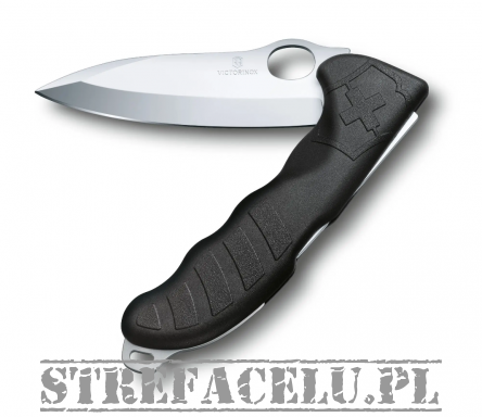 Pocket Knife, Manufacturer : Victorinox, Model : Hunter Pro With Pouch, Color : Black