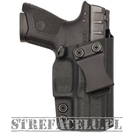 Kabura wewnętrzna prawa do pistoletu Beretta APX Compact, RH IWB kydex, kolor: czarny