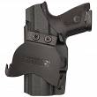 OWB Holster, Compatibility : Beretta APX Compact, Manufacturer : Concealment Express, Material : Kydex, Color : Black