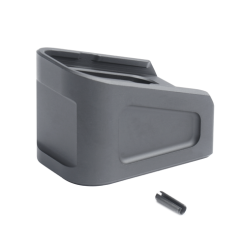 Extended magazine base plate for Glock 17 - +3 rounds - Graphite Black H-146 - FTCS No. 33