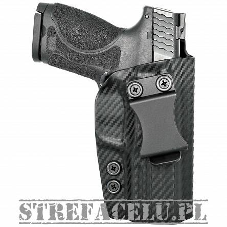 IWB Holster, Compatibility : S&W M&P M2.0, Manufacturer : Concealment Express, Material : Kydex, For Persons : Right Handed, Finish : Carbon