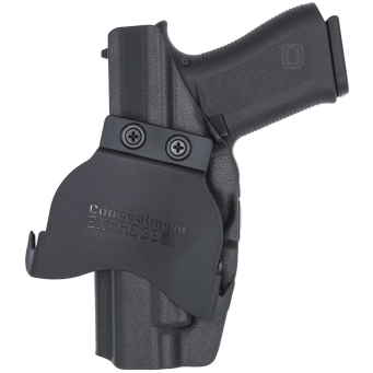 OWB Holster, Compatibility : Glock 48, Manufacturer : Concealment Express, Material : Kydex, For Persons : Right Handed, Color : Black