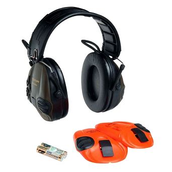 3M - Peltor SportTac Active Hearing Protector - Green