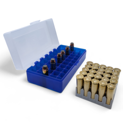 Pudełko (pojemnik) na amunicję 50szt x 45 LC/44SP/44 Magnum/41 Magnum/50AE/454 Cas - Megaline 550/4000BT