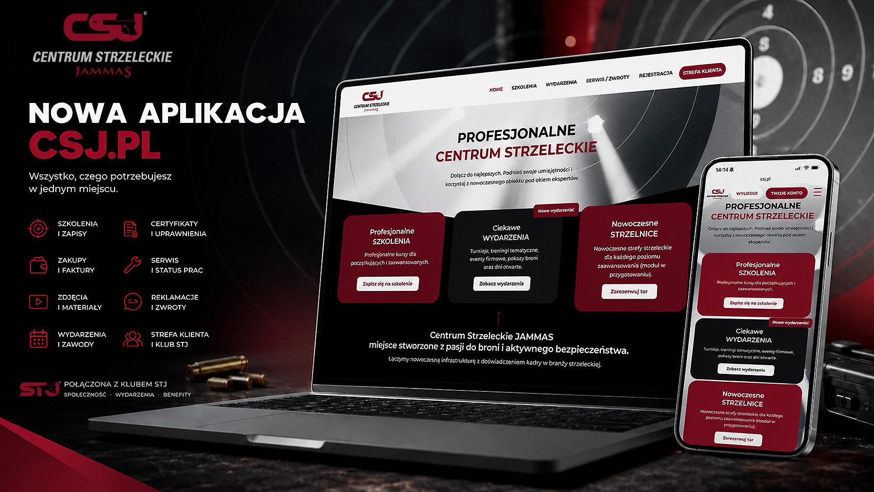 Target Zone Online – csj.pl Online system for Target Zone and the JAMMAS Shooting Centre